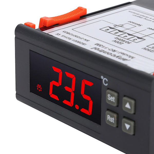 DIY Inkubator Husdjur Konstant Temperatur Värme PID Termostat Reptiler Husdjur Termostat