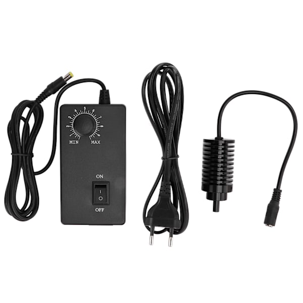 Mikroskop Koaxial Ljus LED Hög Ljusstyrka Slitstark Värmeavledning Mikroskop LED Spotljus AC100V‑240VΦ6mm EU-kontakt Vit
