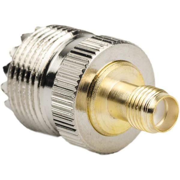 Hon till UHF Hon SO239-kontakt RF Koax Koax-adapter för WiFi-antenn Radio Repeaters Signalförlängningskabel (4-pack)