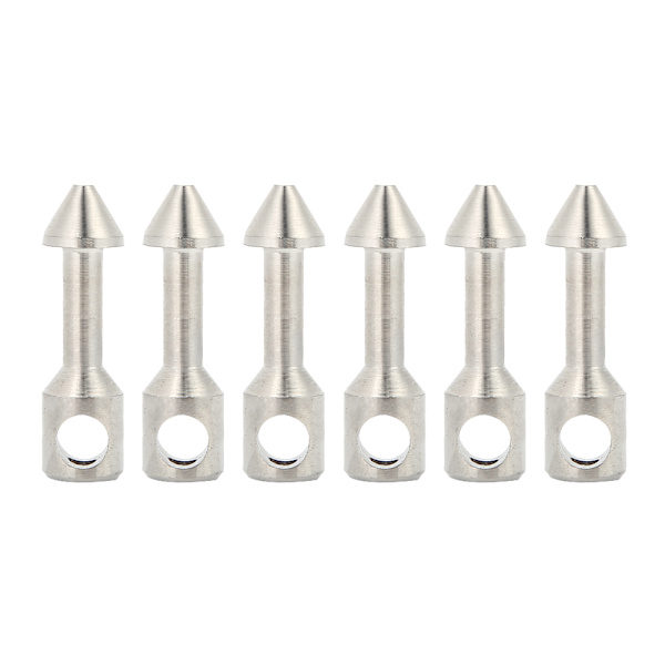 2/6PCS Hållbara rostfria stål Wishbone Spjutfiske Spjutpistol Band Dykare Tillbehör