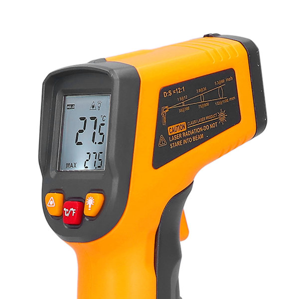 T580A Industriell Infraröd Termometer Elektronisk Temperaturmätare för Kök