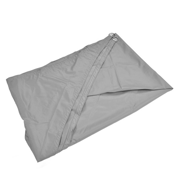 Solsegel UV-skydd 3x3x3 meter Utomhus Trilateral Form Polyester Solsegel för Trädgård Simbassäng