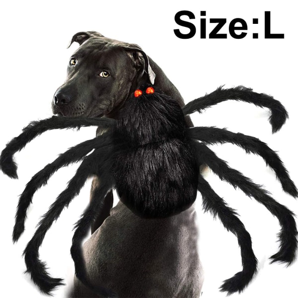 Halloween Spider Husdjurskostym, Halloween Party Pet Kläder, Hund