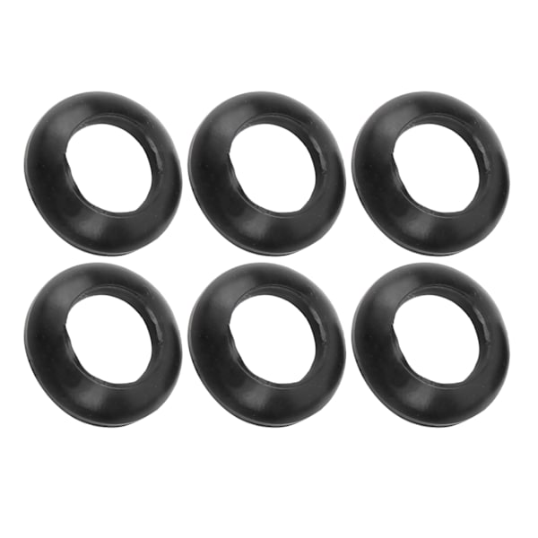 60 st Fiske Spö Byggnad Silikon Elastisk Lindning Kontroll Klänning Ring Trim Ring Adapter 8,5 MM
