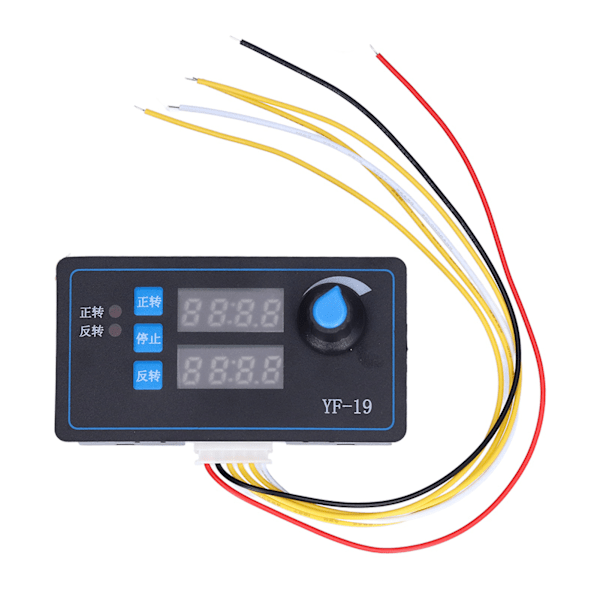 Stegmotorstyrenhet Programmerbar CW CCW Rotationskontrollmodul Drivbräde 8‑24V DC