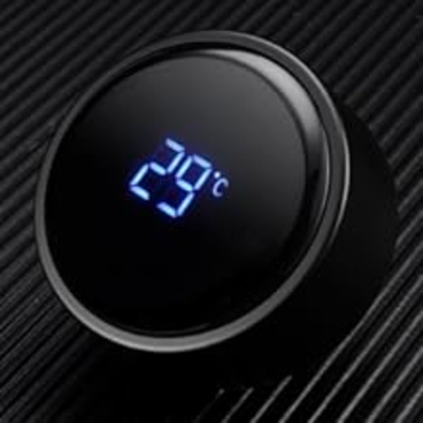 Teinfusionsflaska Termoser Vattenflaska, Resemugg med Smart LCD-pekskärm, Håll dig varm eller kall, Bärbar Resa Te Kaffe Vakuum Termoser