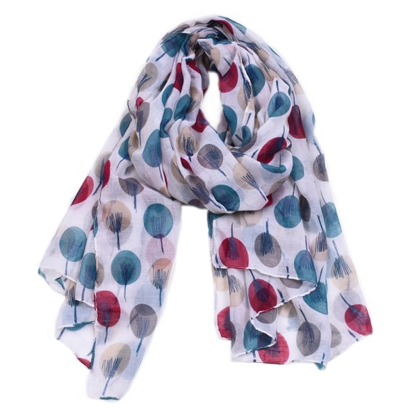Loopscarf för kvinnor, supermjuk tubscarf, modeloopscarf med design, mjukt modalmaterial, halsduk, damscarf, tubscarf, rund halsduk, present
