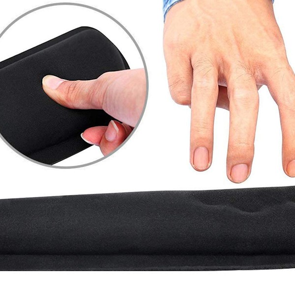 Musmatta set, ergonomiskt handledsstöd set, med memory foam