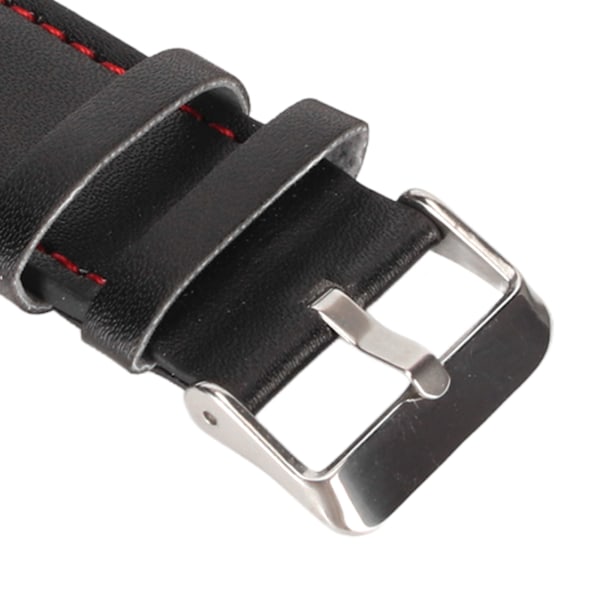 Klockarmband 24mm PU Läder Snabbkoppling Bekväm handledsrem för Suunto Spartan 7 9 D5i