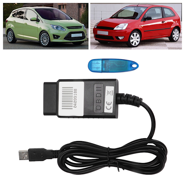 OBD2 Diagnostikkabel FNR Nyckelprogrammering Verklig Kod 4 i 1 Plast Ersättning för Renault
