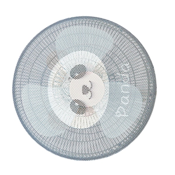 Runt Elektriskt Fläktskydd Dammskydd för Stativfläkt Sommar Tvättbart Dammtätt Säkerhetsfläktskydd Nät Mesh för Barn Panda L 45cm / 17.7in