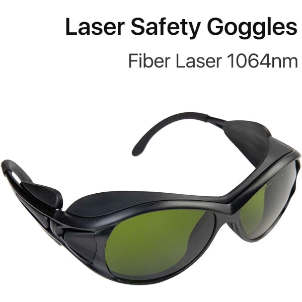 CE 1064 nm skyddsglasögon för 1064 nm laser - skyddsglasögon 190-420 nm och 850-1300 nm OD6+ IPL - skyddsglasögon för YAG DPSS fiberlaser