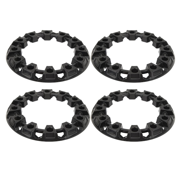 4 st Hjulkapsel Trimskydd Navkapslar Däckskydd Fälgkapsel Universal för ATV Go Kart 6 tum (OD: Ca. 170 mm/6,7 tum, ID: Ca. 110 mm/4,3 tum)