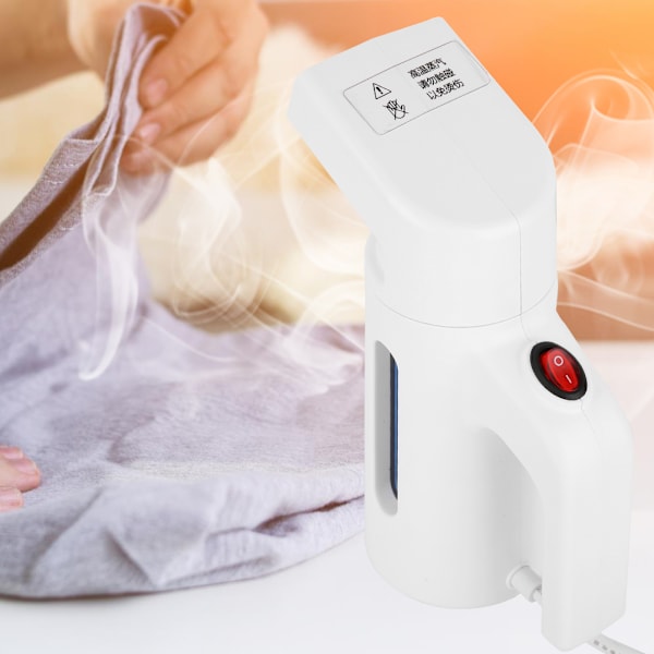 Kompakt Design Ångare för Kläder, 700W Ergonomisk Bärbar Tygångare, Läcksäker Design Säkerställer Säker Användning, Reseklar för Affärsresor (EU