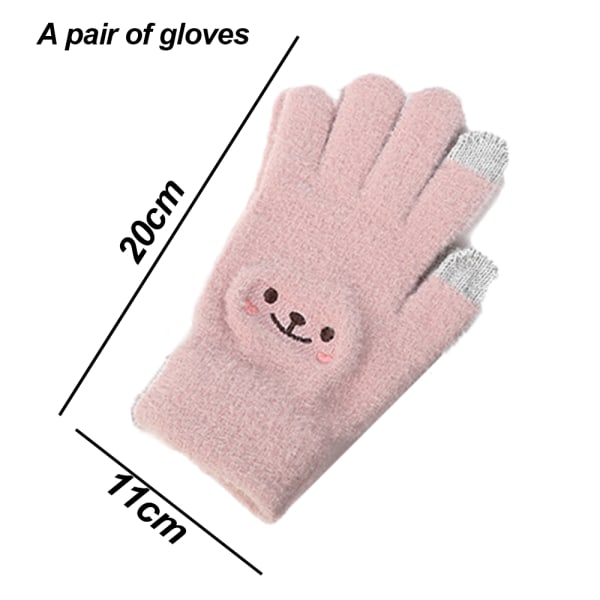 Barns varma handskar för barn, vinterhandskar