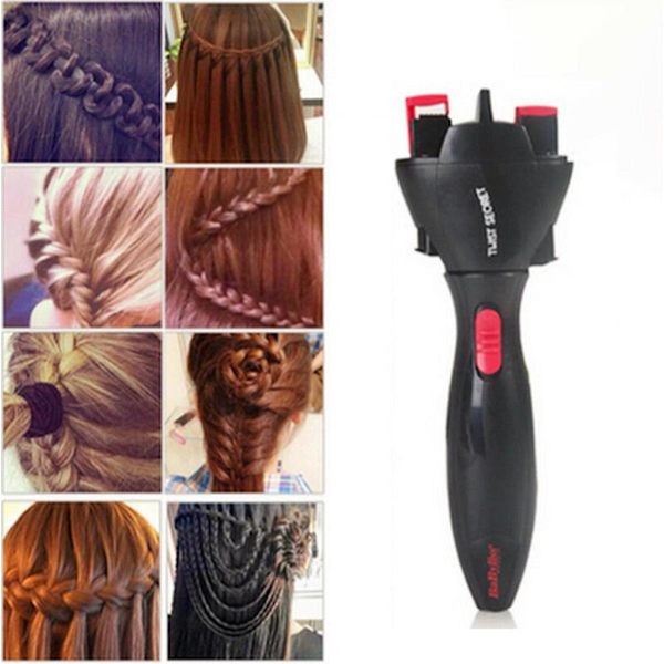 Elektrisk hårflätning Automatisk Twist Braider Stick Device