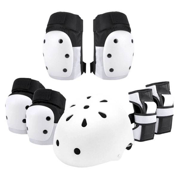 Skateboard Skydd Vuxen Barn Rullskridskor Skydd Skateboard Knäskydd Sköldpadda Förtjockat 7-Delars Set