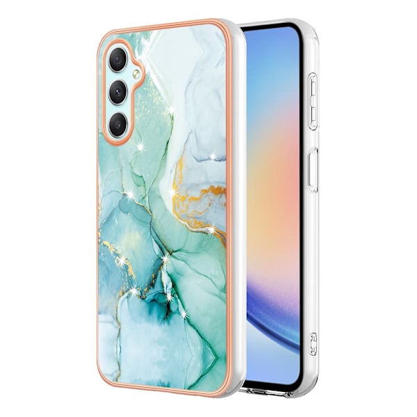 SKALO Samsung A25 5G Marmor TPU-skal - Motiv 4 multifärg