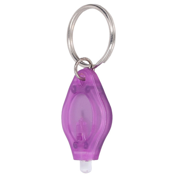 5 st UV Mini Nyckelring 365nm 395nm Våglängd Bärbar LED Lila Ljus UV LED Nyckelring Ficklampa