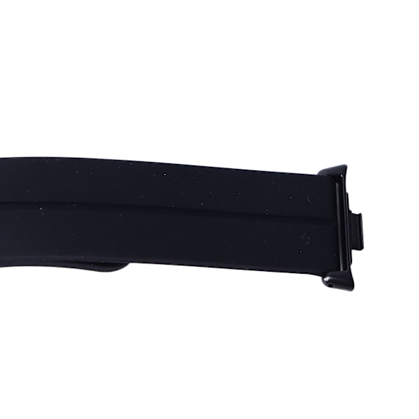 Klockarmband Silikon Magnetisk Vikbar Flexibel Vattentät Klockrem för Mi Band 8 Pro Svart