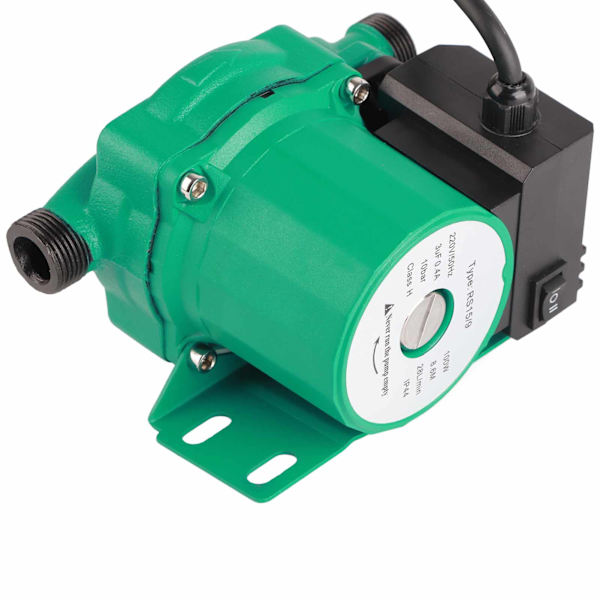 220V 50Hz RS15/9 Cirkulationspump 100W 0.4A 10Bar Tryck IP44 Vattentät Tyst Boosterpump för Värmesystem