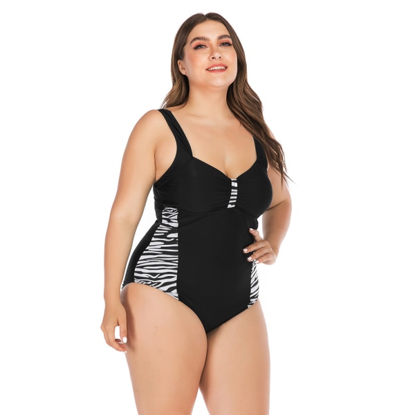 Plus Size Badkläder Storlek One Piece Baddräkt för kvinnor, sexig