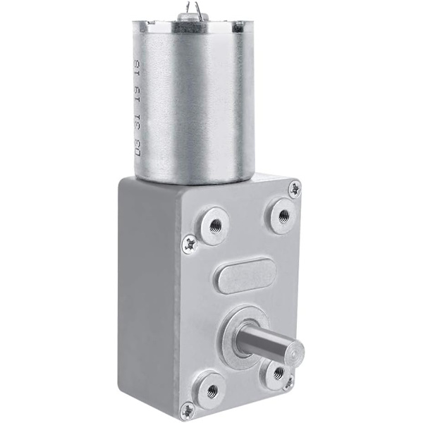12V Reversibel Reducerbar Elektrisk Motor Hög Vridmoment Turbin Snäckväxel (5RPM)