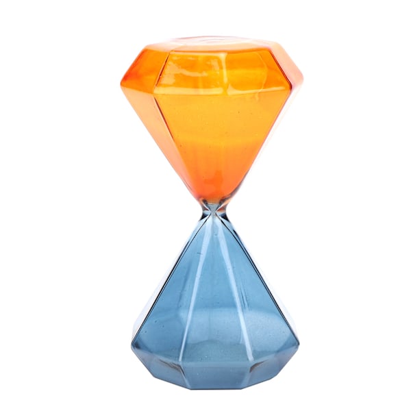Innovativ diamantformad timglas sandklocka sandtimer 5 minuter sandglas skrivbordsdekor