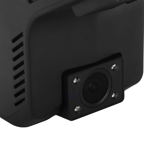 24H Fjärrövervakning 4G WiFi Dubbel Dashcam Bilkörningsinspelare GPS-spårning G-sensor 9V‑16V