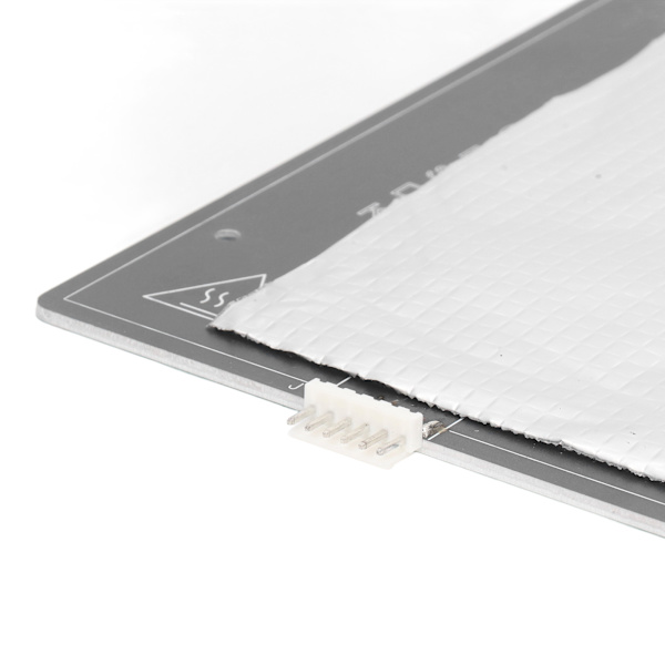 3D-skrivarplattform i aluminium, uppvärmd bäddplatta, tillbehör, 24V 2.8Ω för Anet E16 A8PLUS