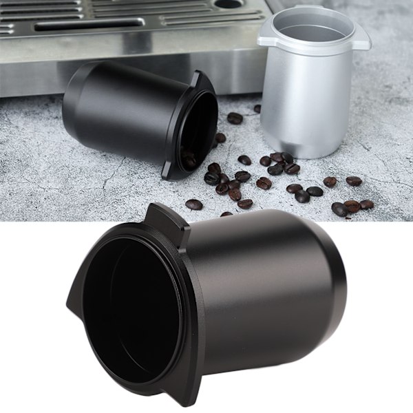 Espresso Doseringskopp, Premiumkvalitet Baristaverktyg med Bred Mun Design, Aluminiumlegering för Hantering av Kaffemalning, Kompatibel med Diverse