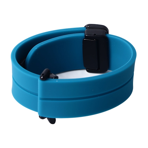 Klockarmband Silikon Magnetisk Vikbar Flexibel Vattentät Klockrem för Mi Band 8 Pro Rock Blå