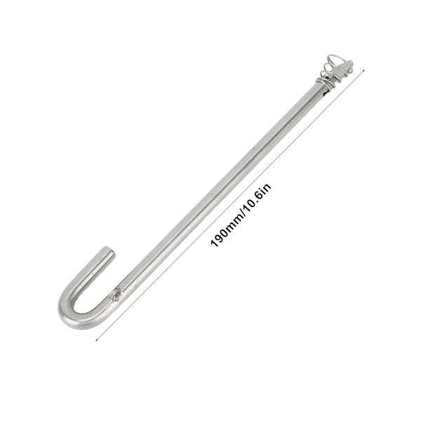 Utombordare Tilt Rod 6E0 43160 00 00 Båt Motor Tilt Rod Pin Lock Montering för 2-takts 9,9 hk 15 hk 18 hk Utombordsmotor