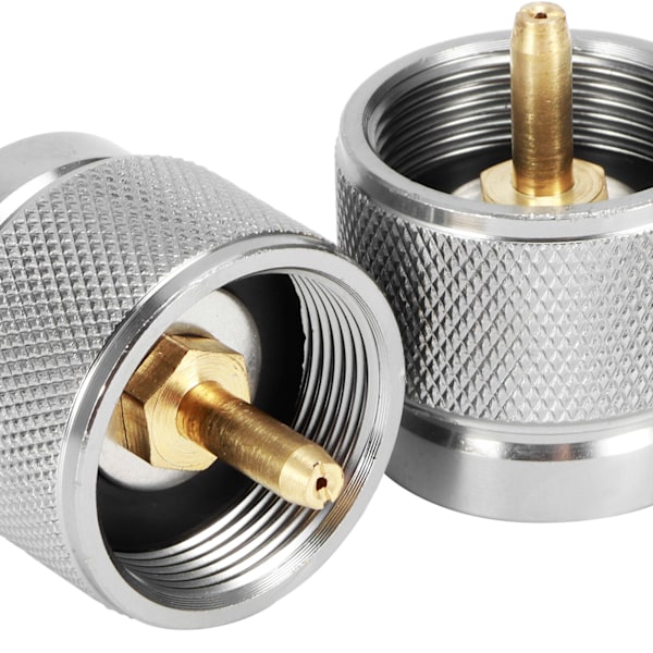 2 st G3/4 DN20 FNPT utomhus campingspis platt tankar omvandlare gaspåfyllningsventil adapter