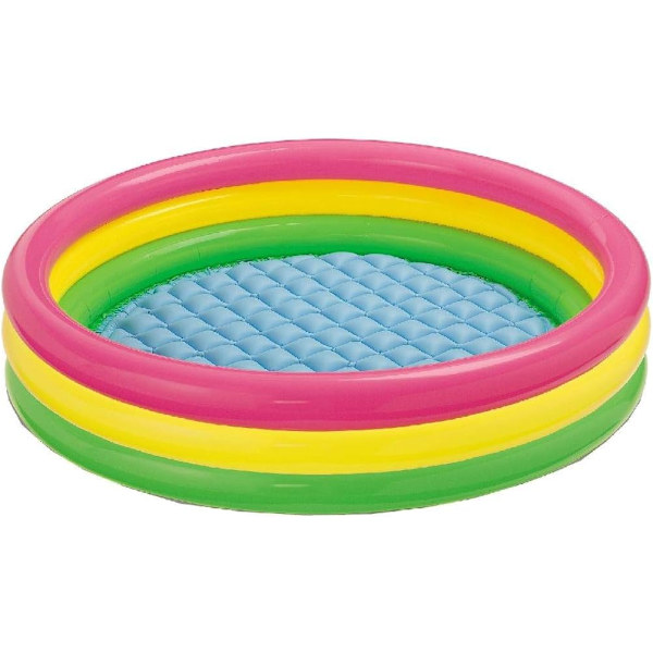 Flerfärgade uppblåsbara barnpooler, babypoolset, sommarskoj för barn Vattenpool bollpool inomhus&utomhus$Uppblåsbara barnpooler