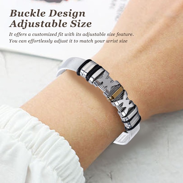 Rostfritt stål mesh armband armband män fashionabla utsökta armband smycken tillbehör för dejting fest