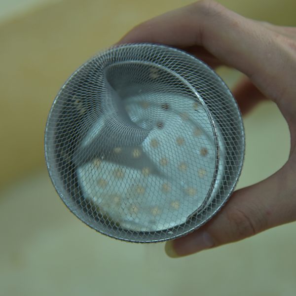 2 Påsar 17cm Engångsfilter Nät Sänkkorg Avloppsskräp Uppsamlingsväska