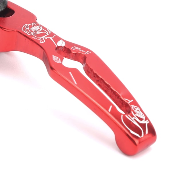 31,8 mm cykelstolsklämma i aluminiumlegering med snabbkoppling för mountainbike och racercykel - röd