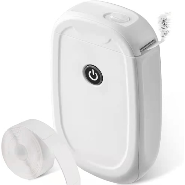 Bluetooth Label Maker-maskin med tejp, bärbar klistermärkeetikettskrivare USB laddningsbar, flera mallar tillgängliga för pekdator Enkel att använda