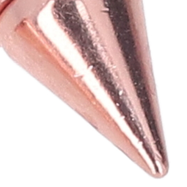 20 st 7x10mm 7x20mm Punk Cone Spikes Nitar Ros Guld Metall Galvaniserad Spike Skruv Nitar För DIY Kläder Väskor