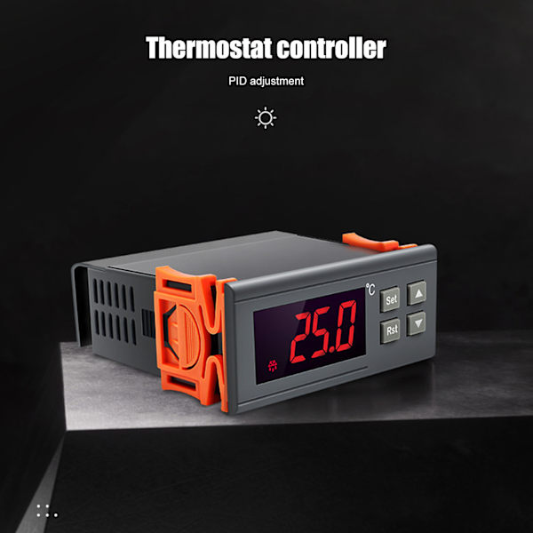 DIY Inkubator Husdjur Konstant Temperatur Värme PID Termostat Reptiler Husdjur Termostat