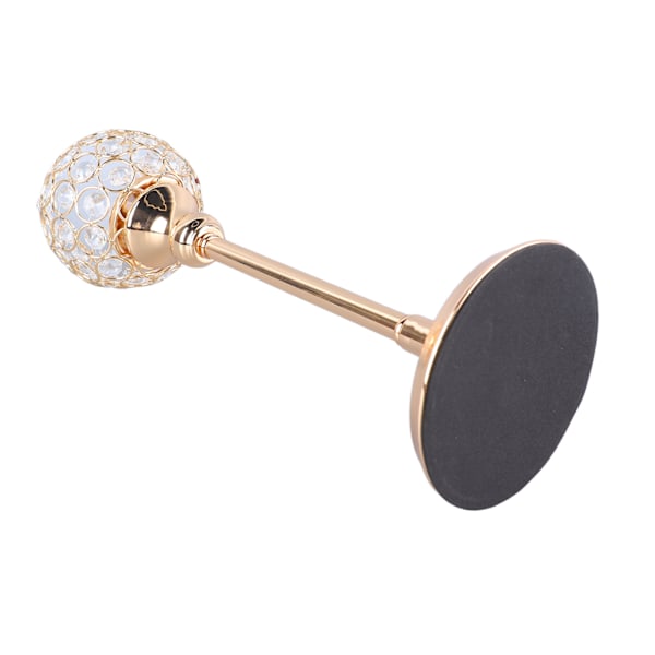 Guld Kristall Ljusstake Ihålig Minimalistisk Utsökt Kristall Ljusstake Hållare för Bröllopsfest Heminredning