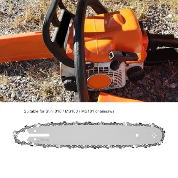 Ersättningsguideplatta för sågkedja, Elektriska motorsågstillbehör för Stihl 018 / MS180 / MS181