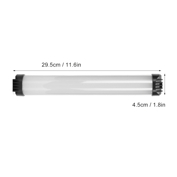 Handhållen ljusstav med magnetisk RGB LED-videoljus 2000mAh uppladdningsbar miniljusstav för videoinspelning