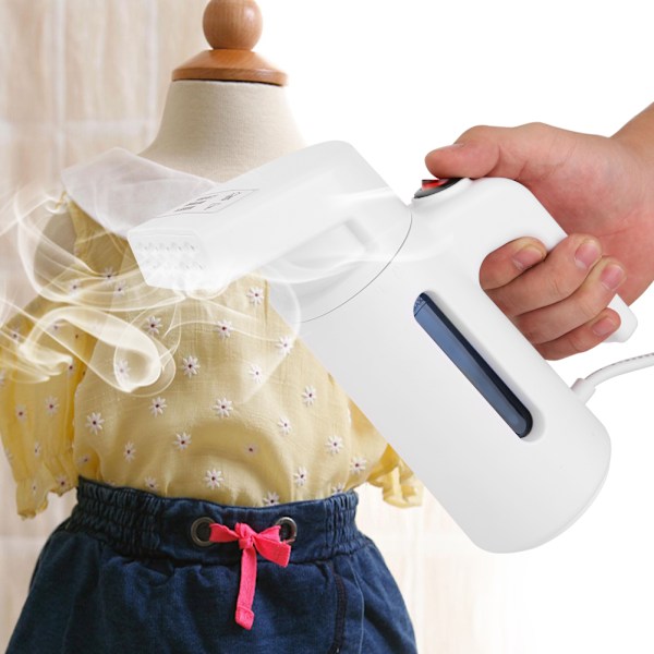 Innovativ steamer för kläder, ergonomiskt designad 700W portabel handhållen klädångare, skrynkelfri prestanda för alla tyger, kompakt och
