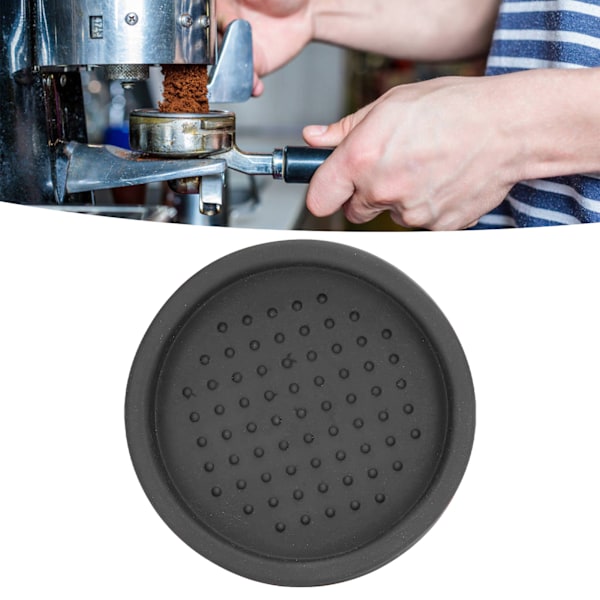 Barista Basic Tampermatta, Espresso Tamper Sittdyna Flexibel Och Halkfri Livsmedelssäker Standard Silikon För Hemmabarista