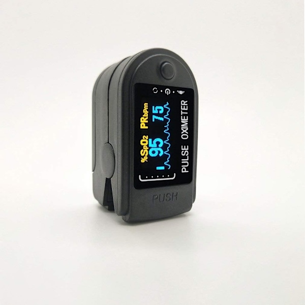 Finger Pulsoximeter Låg Batterispänning Varning