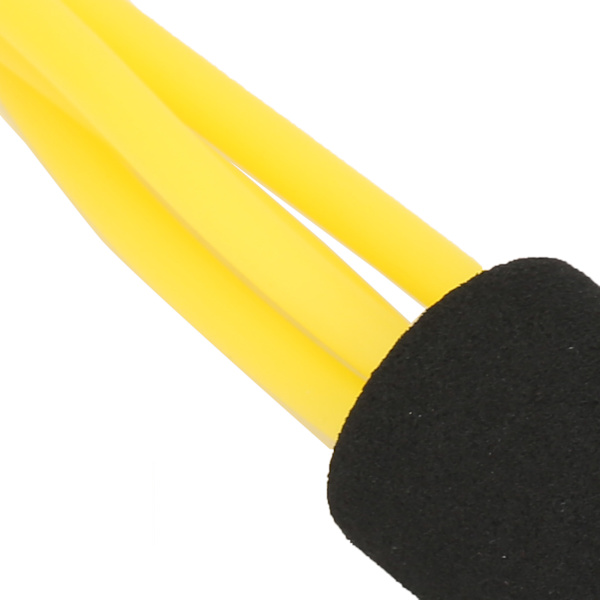 2 rör Situp motståndsband med fotpedal Multifunktionell spänning elastiskt dragrep