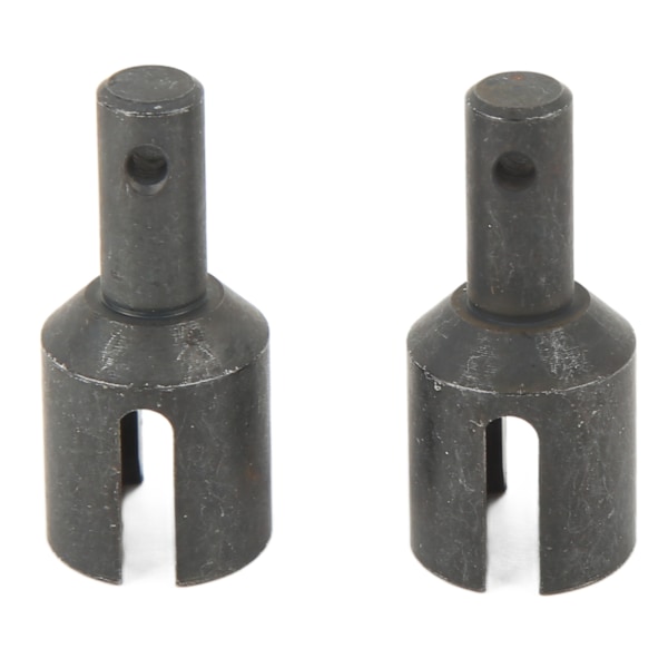 1 Par Differential Utgångskopp Fram Bak Universal Stål Standard Storlek Diff Outdrive Kopp för 1/8 4WD SLEDG Svart