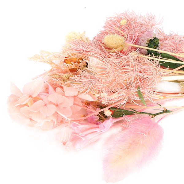 Torkade blommor färgglad doftande blombukett gör material hantverk tillbehör
